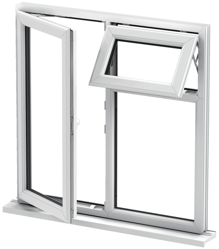 upvc casement window white simply trade